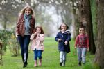 Ashley Jensen on Peppa Pig�s Muddy Puddle Walk for Save the Children.